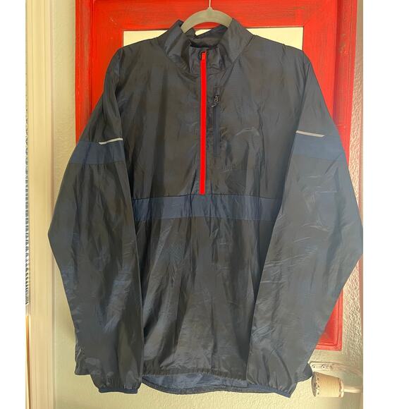 Mens Brooks LSD Pullover Windbreaker Breathable Jacket Size Large - Picture 1 of 15